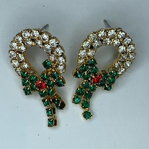 Christmas Wreath Earrings
